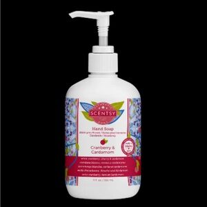 NWT Scentsy Cranberry & Cardamom Hand Soap